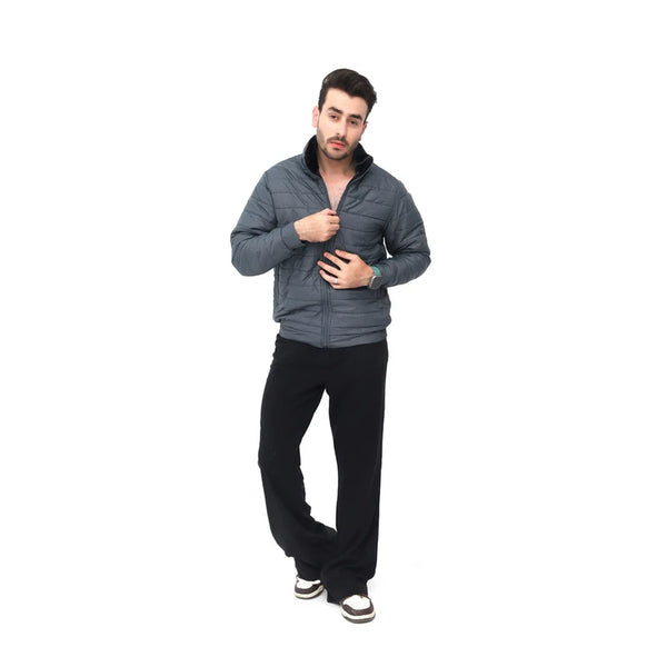 GRAY MICRO JACKET F/S